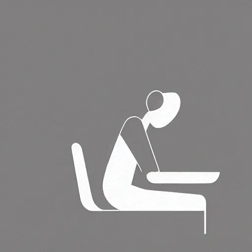 Prompt: digital art of a person sitting on toilet scrolling through social media, sad, gloomy, dark