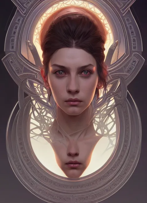 Image similar to symmetry!! portrait of borderlans 3 psycho, intricate, elegant, highly detailed, digital painting, artstation, concept art, smooth, sharp focus, illustration, art by artgerm and greg rutkowski and alphonse mucha, 8 k