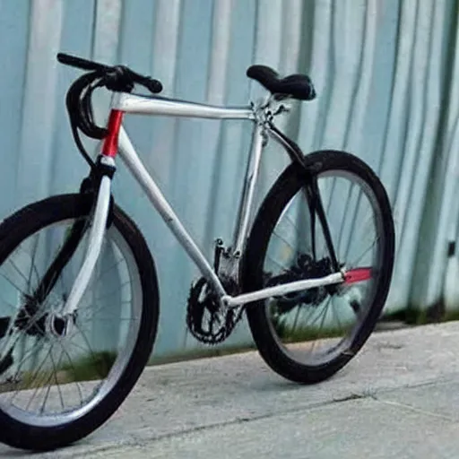 Prompt: awesome looking bicycle