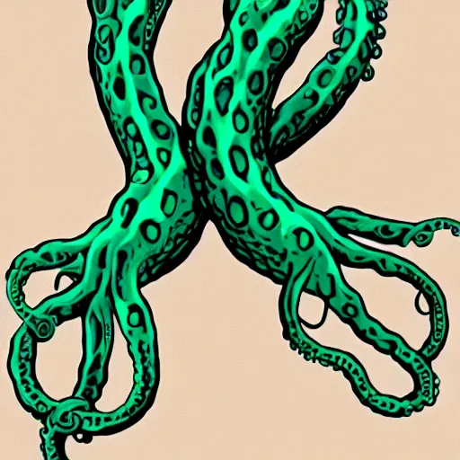 Image similar to tentacle hands