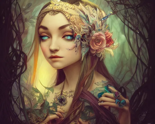 Prompt: photography of jasmine becket - griffith, deep focus, d & d, fantasy, intricate, elegant, highly detailed, digital painting, artstation, concept art, matte, sharp focus, illustration, hearthstone, art by artgerm and greg rutkowski and alphonse mucha