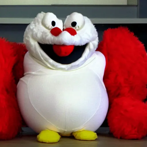 Image similar to obese elmo