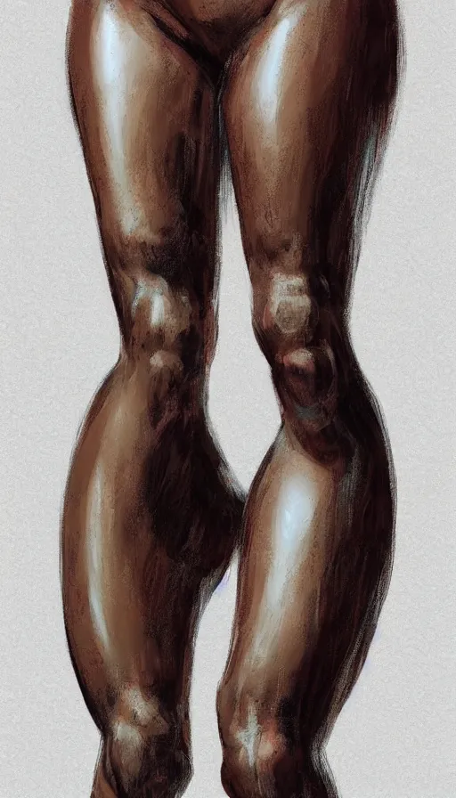 Prompt: thighs, artstation