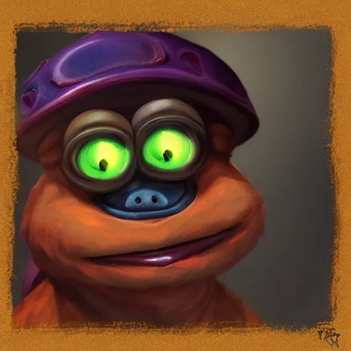 Prompt: pepe the miner, detailed, artstation, dramatic light