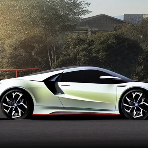 Image similar to 2023 honda NSX concept car