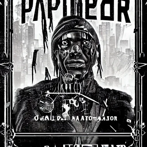 Prompt: papa legba in neuromancer