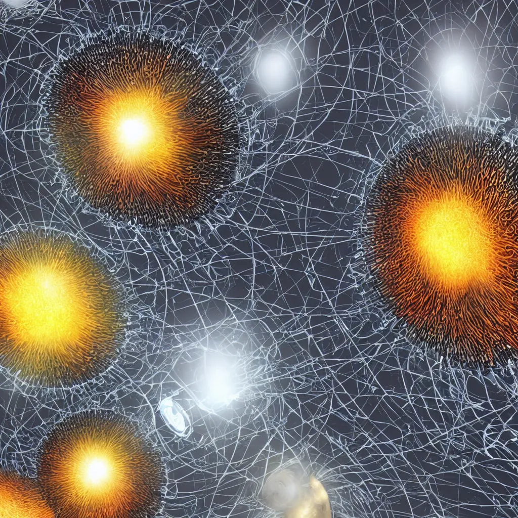 Prompt: close up of nuclear fusion, boson condensate, hyper realistic. highly detailed, digital art