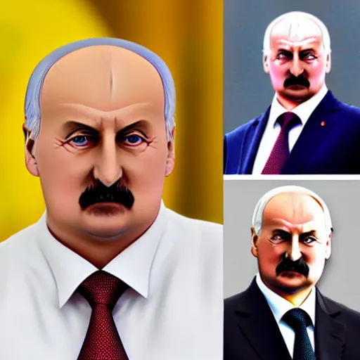 Image similar to president of belorussia, alexander lukashenko in anime style, sailor moon, anime, perfect faces, fine details