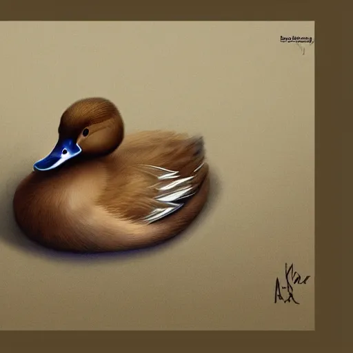 Prompt: duck tucked in bed and going to sleep, dynamic composition, digital painting, trending on artstation, award winning art, stylized painting, dynamic light