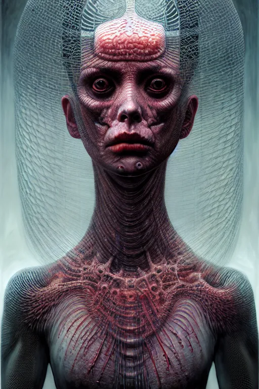 Prompt: nupunk lilith the mother of all monsters angry, raining ash, fine art masterpiece, highly detailed dino valls wayne barlowe machiej kuciara, dramatic lighting, long shot, wide angle, uhd 8 k, sharp focus