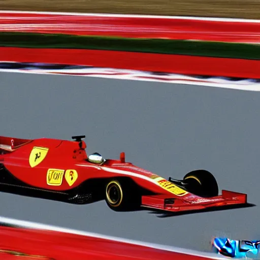 Image similar to ferrari formula 1 by kym illman