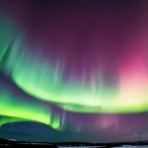 Prompt: When the Aurora Borealis twinkles, it is really the Heart. It is also known as the Evil Spirit, or He Who Flies Across The Sky. He brings bad to humans and he burns mankind. Some men are wizards and these have been made sick by him, the Devil.