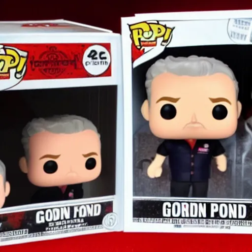 Image similar to gordon ramsay funko pop