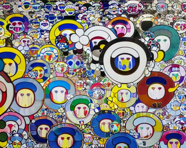 Image similar to takashi murakami