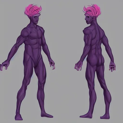 Prompt: man in the process of morphing into Pinkie Pie from My Little Pony, man turning into pony, standing on all fours, trending on artstation, coherent body, high contrast,