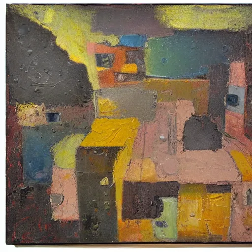 a detailed impasto painting by shaun tan and walter | Stable Diffusion ...