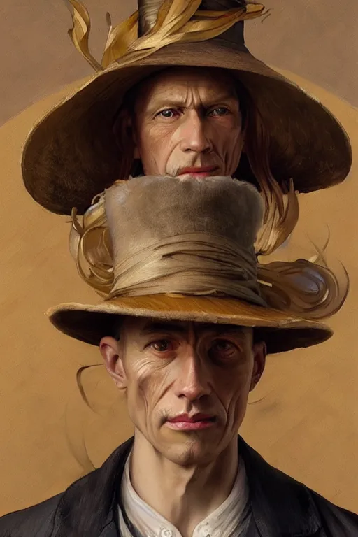 Prompt: ultra realistic illustration, vincent van goh wearing a party hat, elegant, highly detailed, digital painting, concept art, smooth, sharp focus, illustration, art by artgerm and greg rutkowski and alphonse mucha