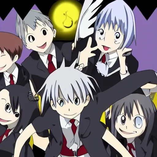 Prompt: soul eater anime