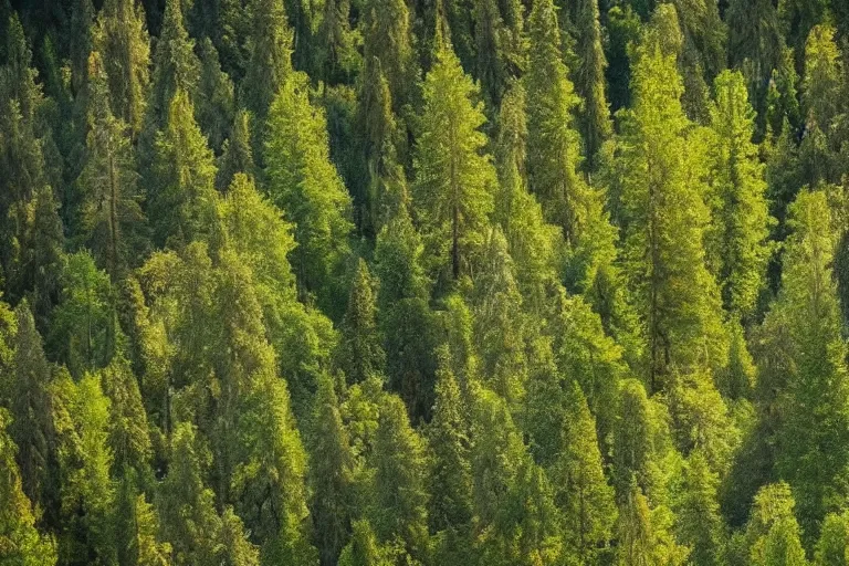 Image similar to beautiful swedish forest view, highly detailed, intricate, soft lighting, very wide shot