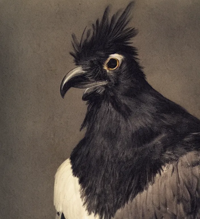 Image similar to a breathtakingly stunningly beautifully highly detailed portrait of a majestic raven, by sidney cooper and rosetti and turner, 4 k