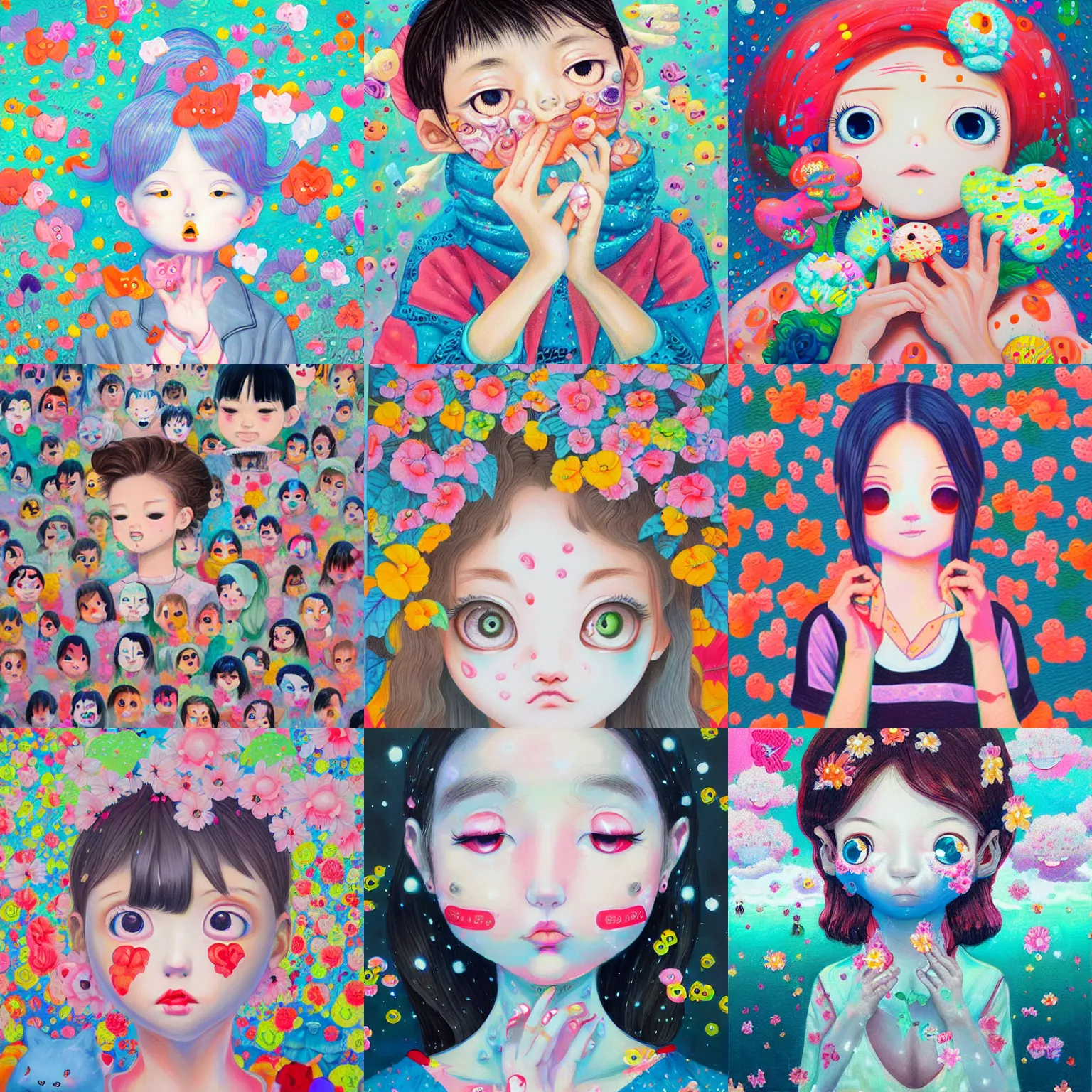 Prompt: digit painting by hikari shimoda