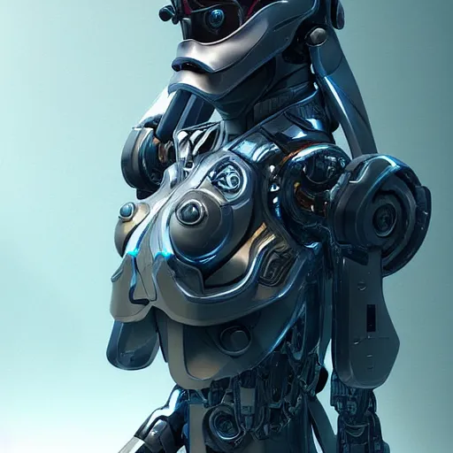 Image similar to “photo of a cyborg girl in futuristic armor, artstation trending, highly detailed”