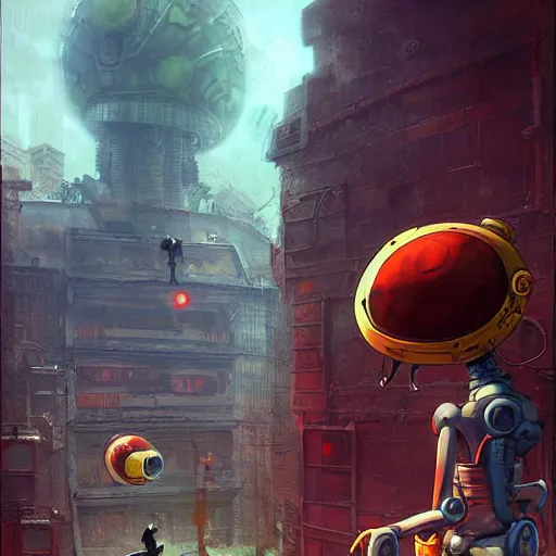 Image similar to alien robot luffy, thief, photography, by marc simonetti