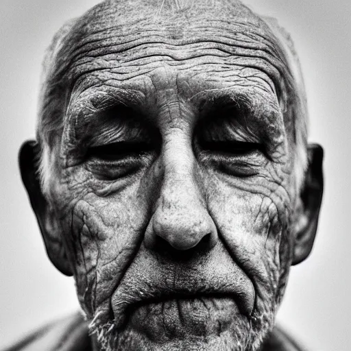 Image similar to half face wise old man, half face young boy, meditation, photorealistic, intricate, elegant, hamingway.