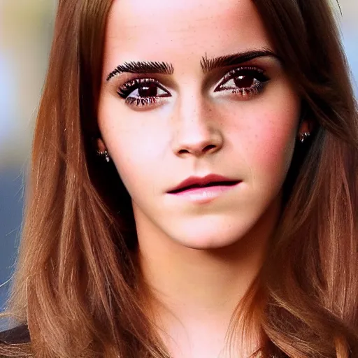 Image similar to emma watson mixed with kim kardashian