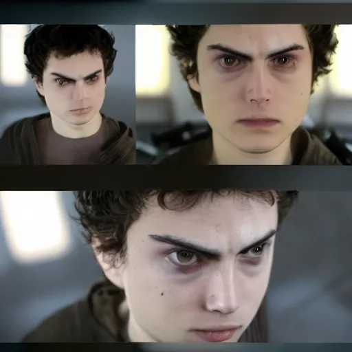 Image similar to angry, pissed off, elliot rodger as anakin skywalker in star wars episode 3, 8k resolution, full HD, cinematic lighting, award winning, anatomically correct