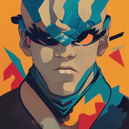 Image similar to Claw of Street Fighter 4 profile picture by Sachin Teng, asymmetrical, Organic Painting , Violent, Powerful, geometric shapes, hard edges, energetic, graffiti, street art:2 by Sachin Teng:4