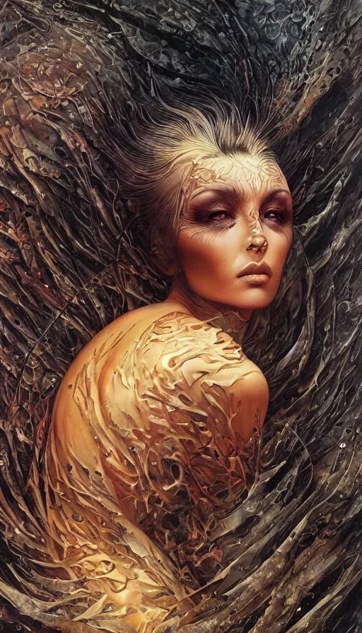 Image similar to The end of an organism, by Karol Bak