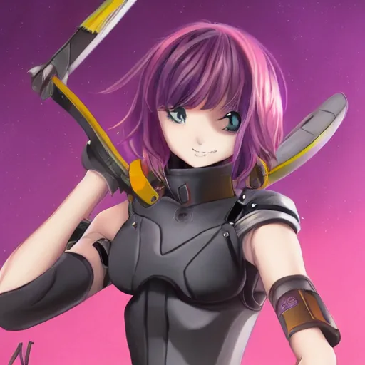 Image similar to portrait of sabine wren, anime fantasy illustration by tomoyuki yamasaki, kyoto studio, madhouse, ufotable, comixwave films, trending on artstation