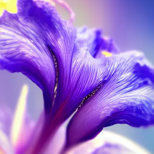 Prompt: Liminal space in outer space, iris macro photography!!!!!