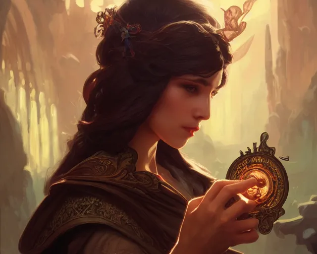 Image similar to photography of carmen saldana, deep focus, d & d, fantasy, intricate, elegant, highly detailed, digital painting, artstation, concept art, matte, sharp focus, illustration, hearthstone, art by artgerm and greg rutkowski and alphonse mucha