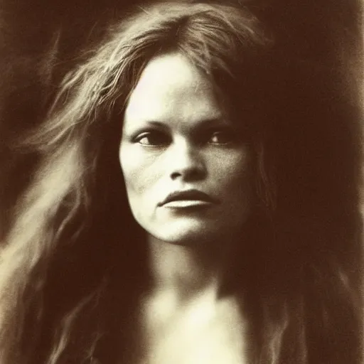 Prompt: pamela anderson by julia margaret cameron 1 8 8 0 s, realistic, body shot, sharp focus, 8 k high definition, insanely detailed, intricate, elegant