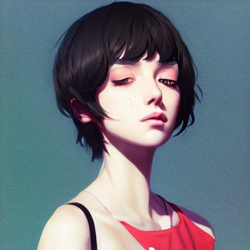 Prompt: a portrait of a beautiful neurotic recluse, art by ilya kuvshinov and wlop and artgerm and josan gonzalez, digital art, highly detailed, intricate, sharp focus, trending on artstation hq, deviantart, pinterest, unreal engine 5, 4 k uhd image