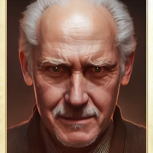 Prompt: hide the pain harold ; cinematic screenshot ; crisp sharp focus ; ultra realistic, concept art, intricate details, satire, highly detailed, photorealistic, octane render, 8 k, unreal engine. art by artgerm and greg rutkowski and charlie bowater and magali villeneuve and alphonse mucha