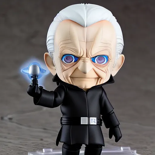 Image similar to nendoroid emperor palpatine, detailed, custom