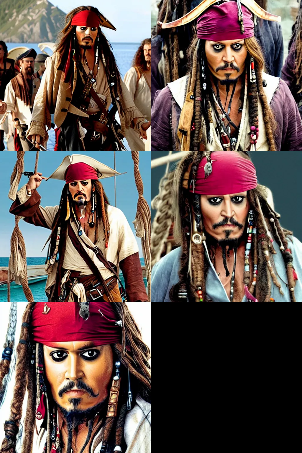 Prompt: Jack Sparrow as president
