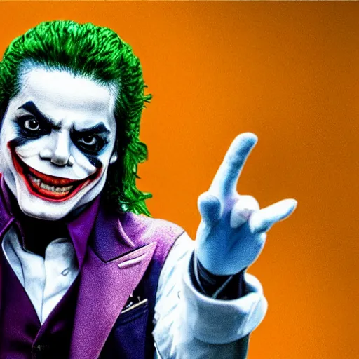 Image similar to michael jackson as Joker 2019