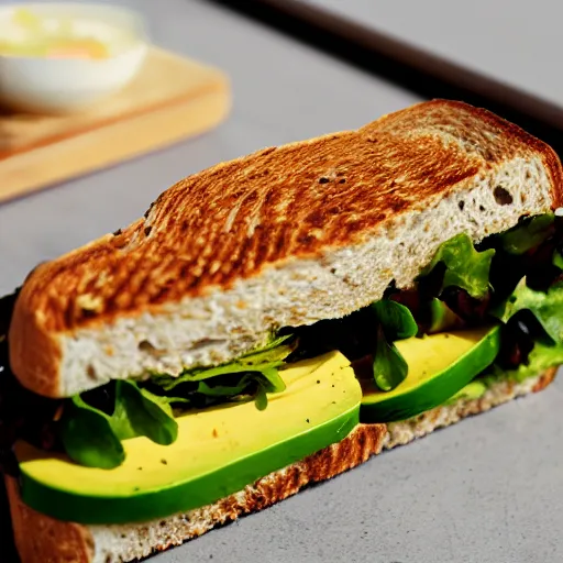 Image similar to sandwich with avocado and rosted tofu