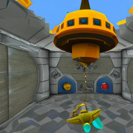 Image similar to ( ( ( ( ( ( ( ( spyro ) ) ) ) ) ) ) ) spacestation spaceship skybox texture out of bounds