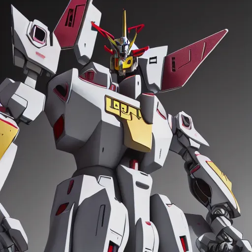 Prompt: Gundam Robot, Mechanical, Octane Render, PBR, 3D, Vivid, Intricate, Wide Angle, Volume Lighting, Polish, Path Tracing