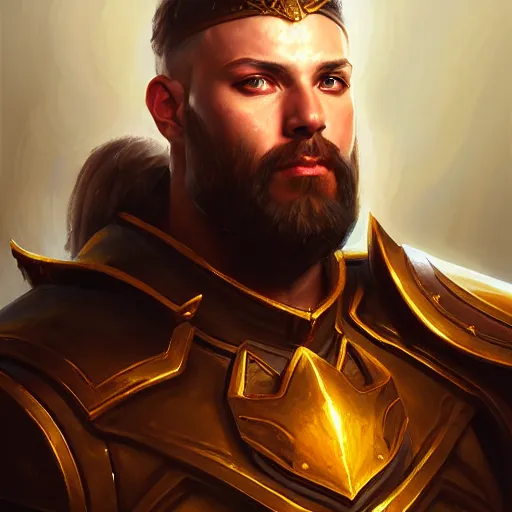 Image similar to a _ fantasy _ style _ portrait _ painting _ of _ paladin _ oil _ painting _ unreal _ 5 _ daz. _ rpg _ portrait _ extremely _ detailed _ artgerm _ greg _ rutkowski _ greg