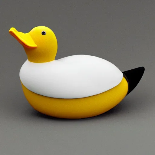 Image similar to a high detail photo of an antropomorphic duck wearing a suit, subject= duck, subject detail: wearing a suit, photorealism