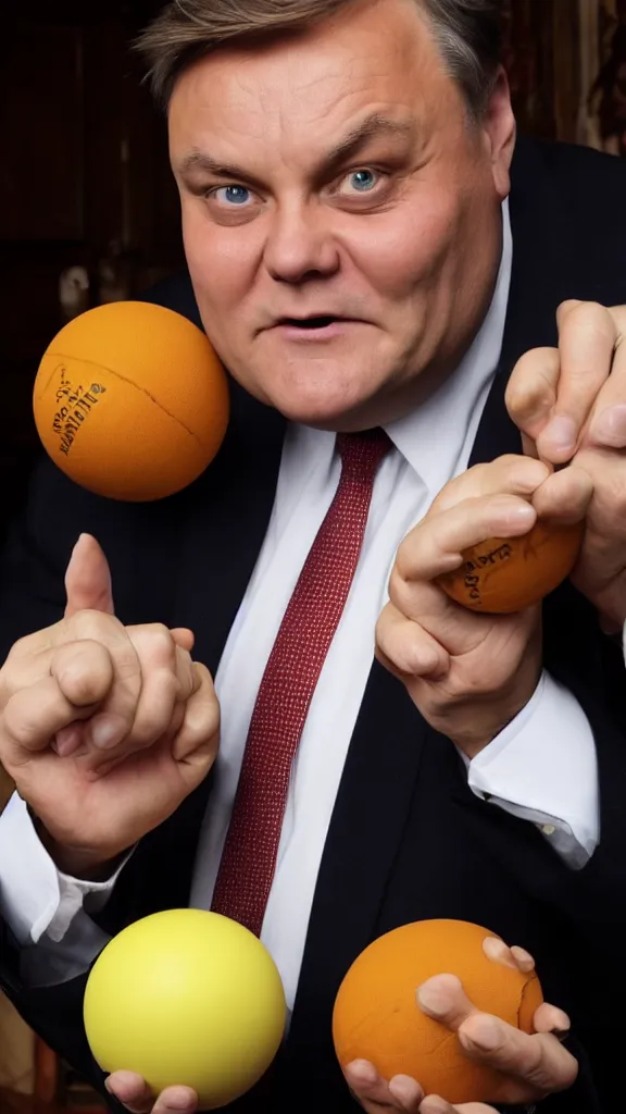 Image similar to ed balls fondling balls