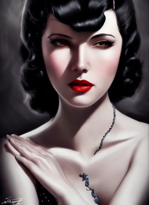 Image similar to high angle photo of a dark haired woman from 2 0 s decade of xx century with robotic eyes, gloomy atmosphere, film noir realistic, sharp focus, 8 k high definition, insanely detailed, intricate, elegant, art by stanley lau and artgerm