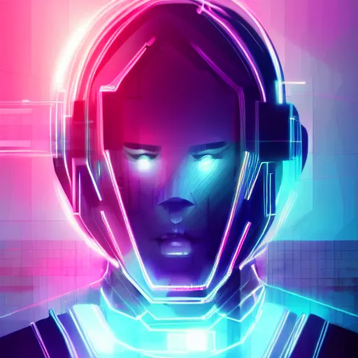 Image similar to cyber security engineer, lighting, sharp focus, in cyberpunk aesthetic, digital painting