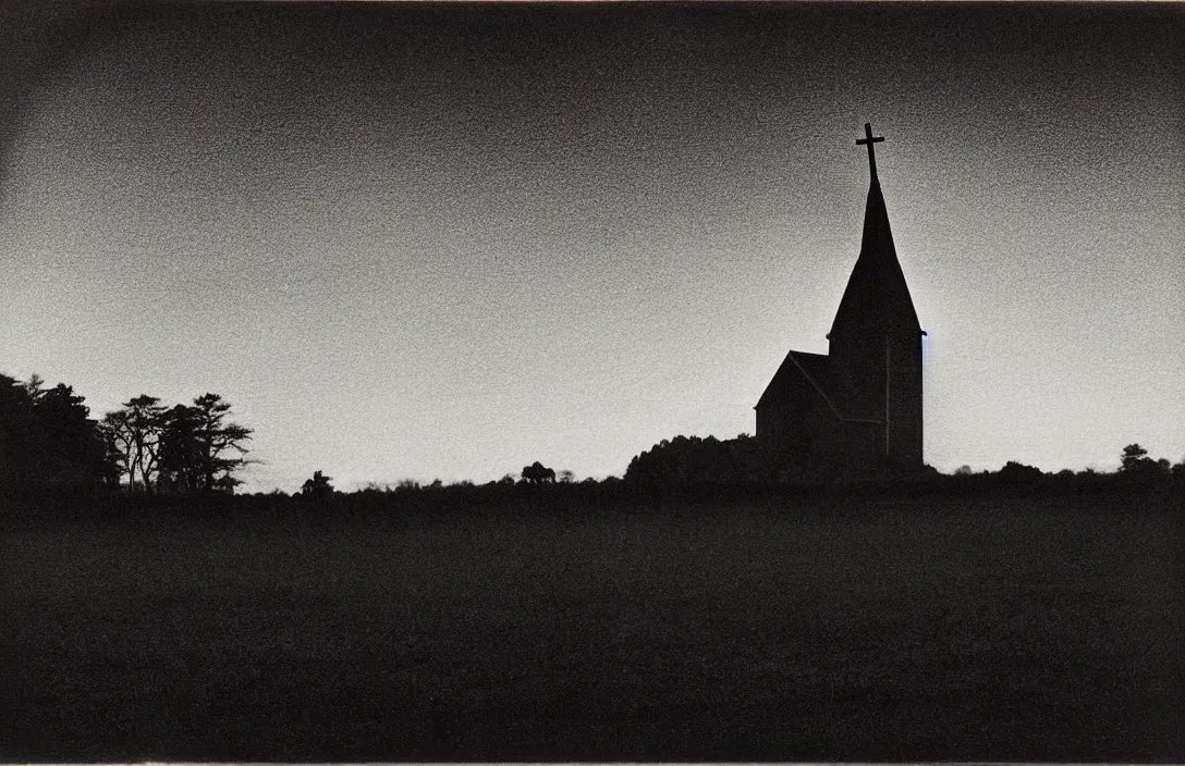 Image similar to suffolk landscape reflection of the hills actually impossible helicopter spotlight in this church interior, vertical lines suggest spirituality, rising beyond human reach toward the heavens. by katushiro otomo intact flawless ambrotype from 4 k criterion collection remastered cinematography gory horror film, ominous lighting, evil theme wow photo realistic postprocessing flicker of flame painting by claude gellee